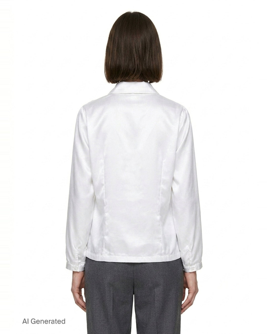 Satin Blouse With Bows | Comme des Garçons Girl | Club21 - back