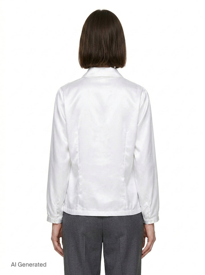 Satin Blouse With Bows | Comme des Garçons Girl | Club21 - back
