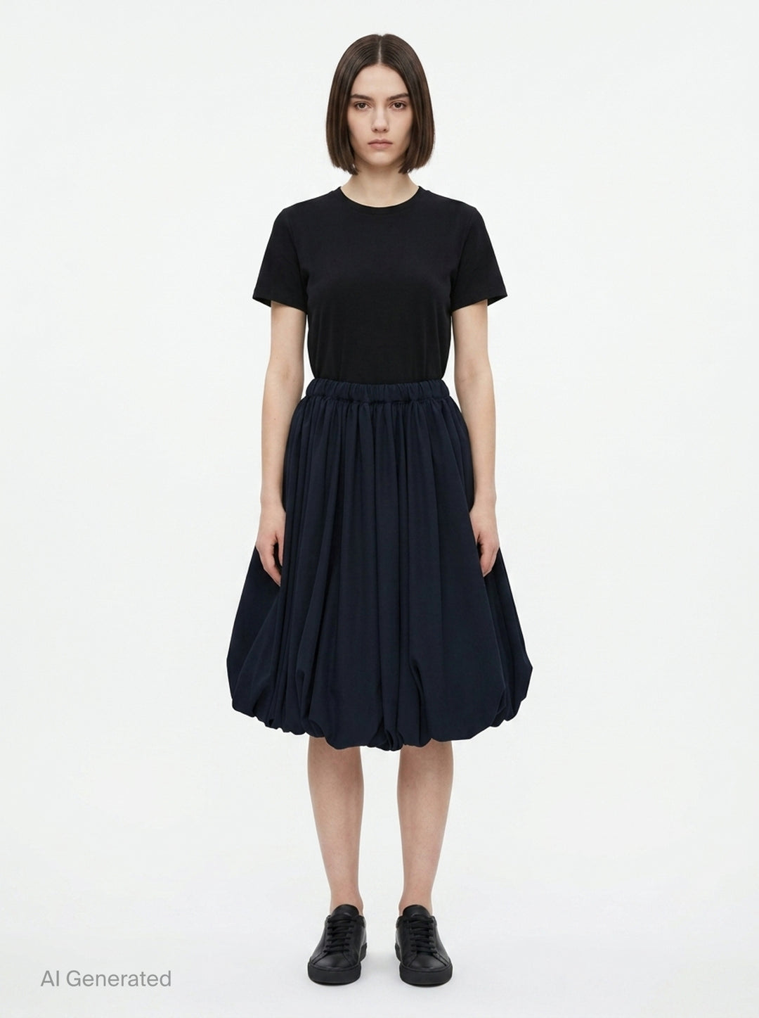 Sculptural Cocoon Skirt | Comme des Garçons | Club21 - front