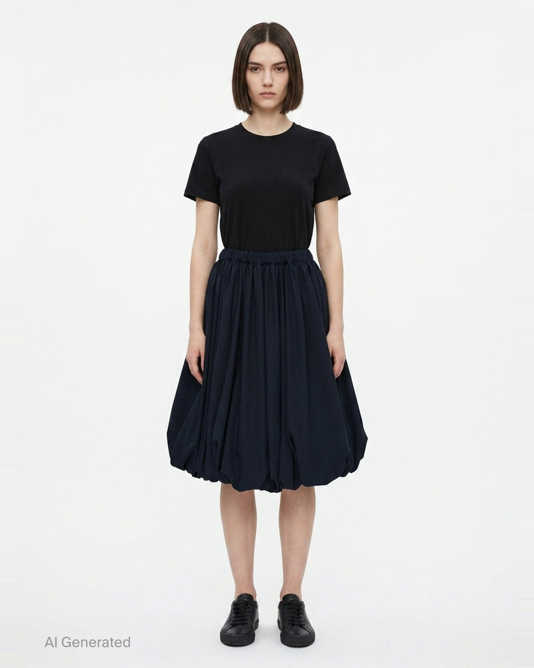 Sculptural Cocoon Skirt | Comme des Garçons | Club21 - front