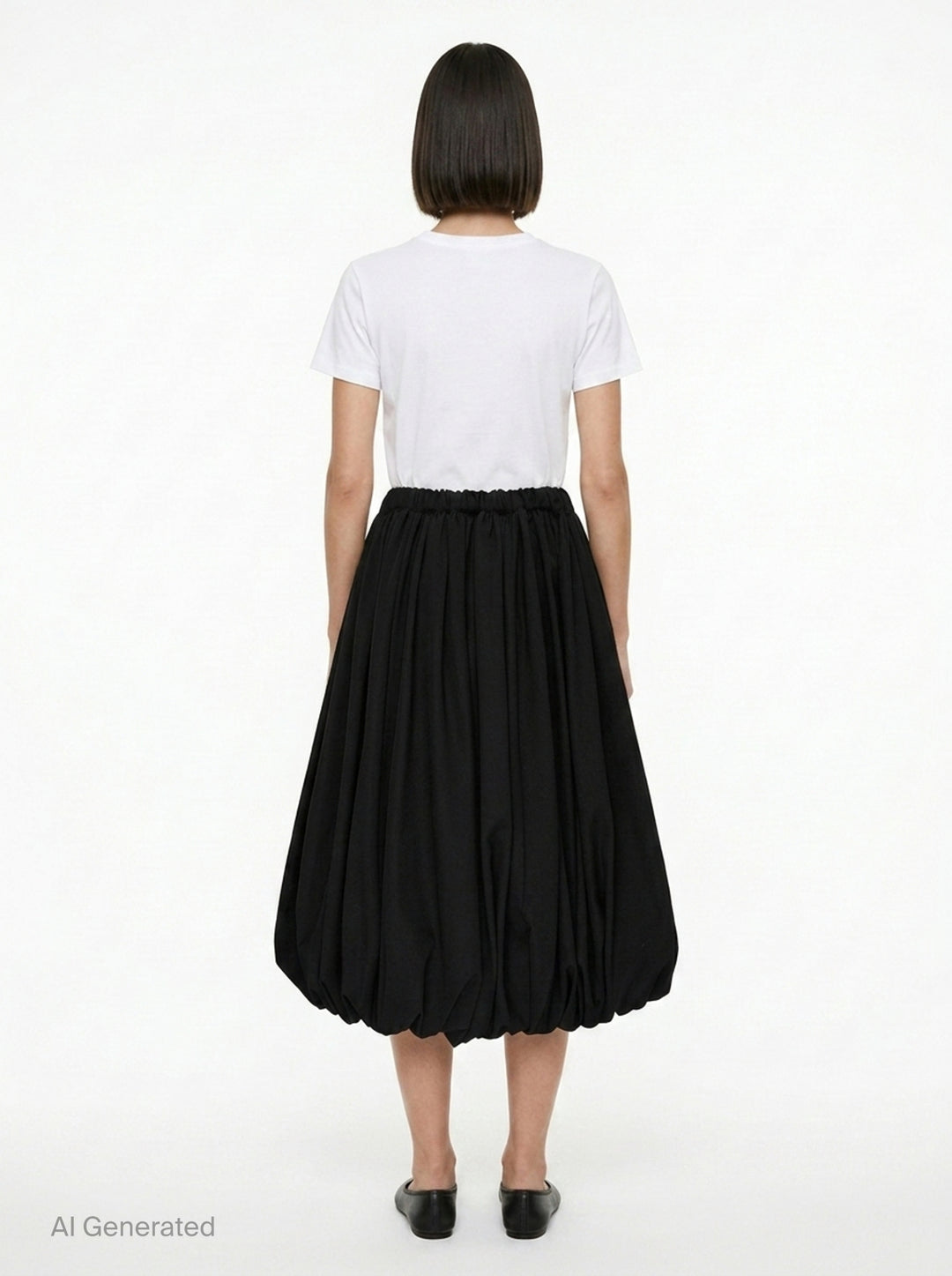 Sculptural Cocoon Skirt | Comme des Garçons | Club21 - back