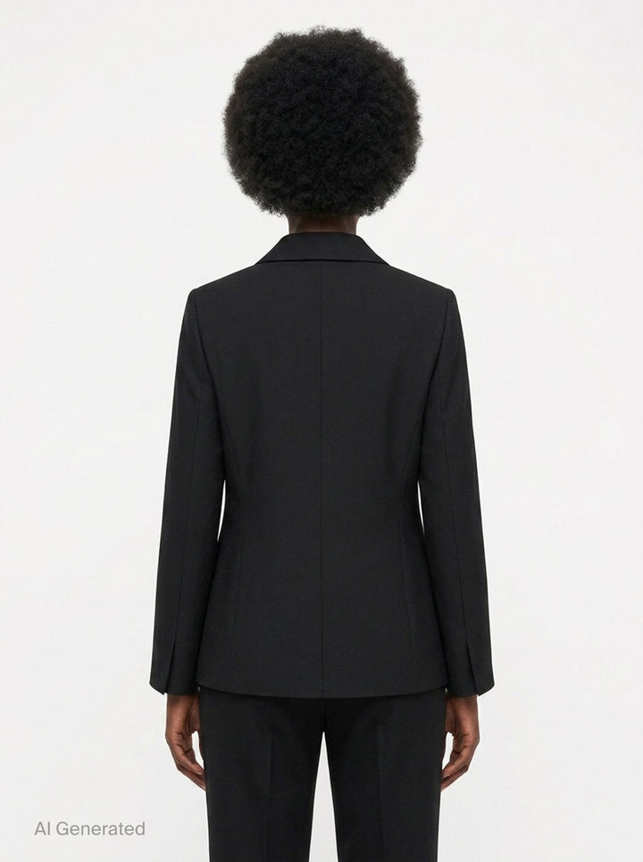 Straight Cut Button Down Jacket | Comme des Garçons Girl | Club21 - back