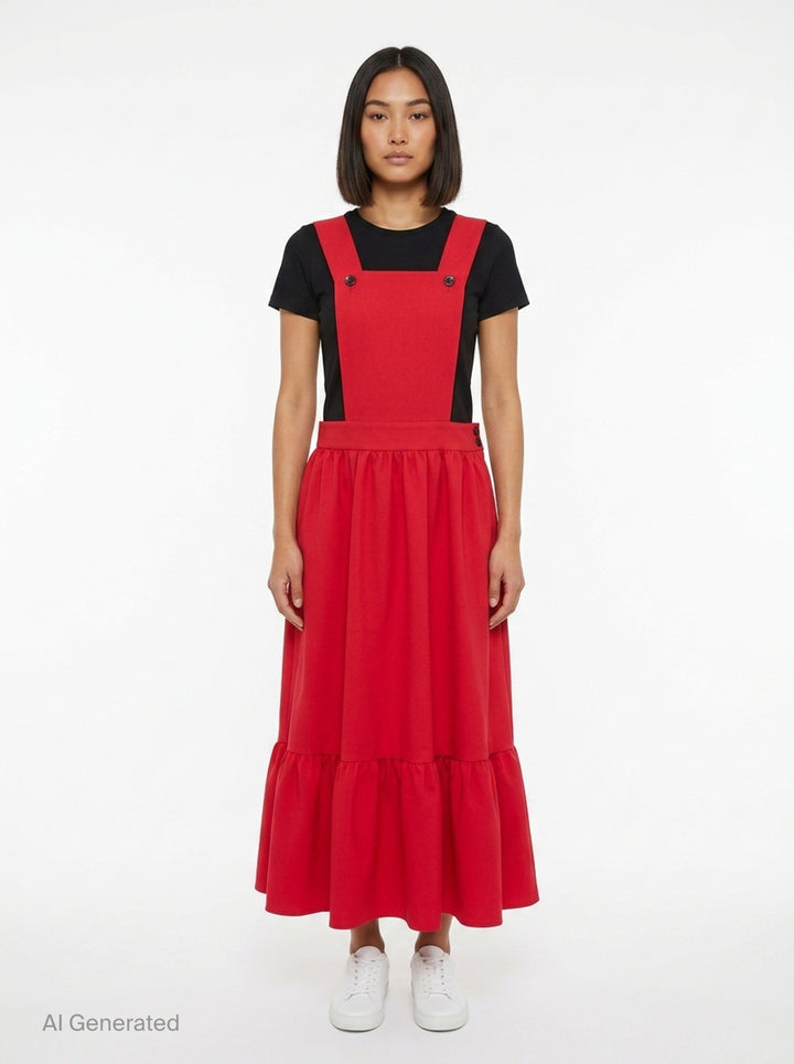 Words Print Pinafore | Comme des Garçons | Club21 - front