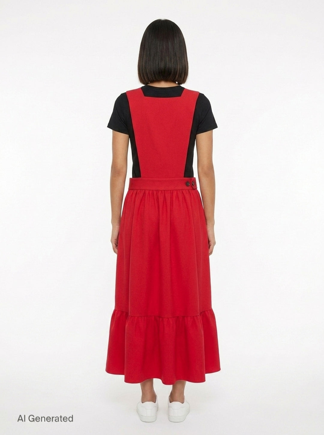 Words Print Pinafore | Comme des Garçons | Club21 - back