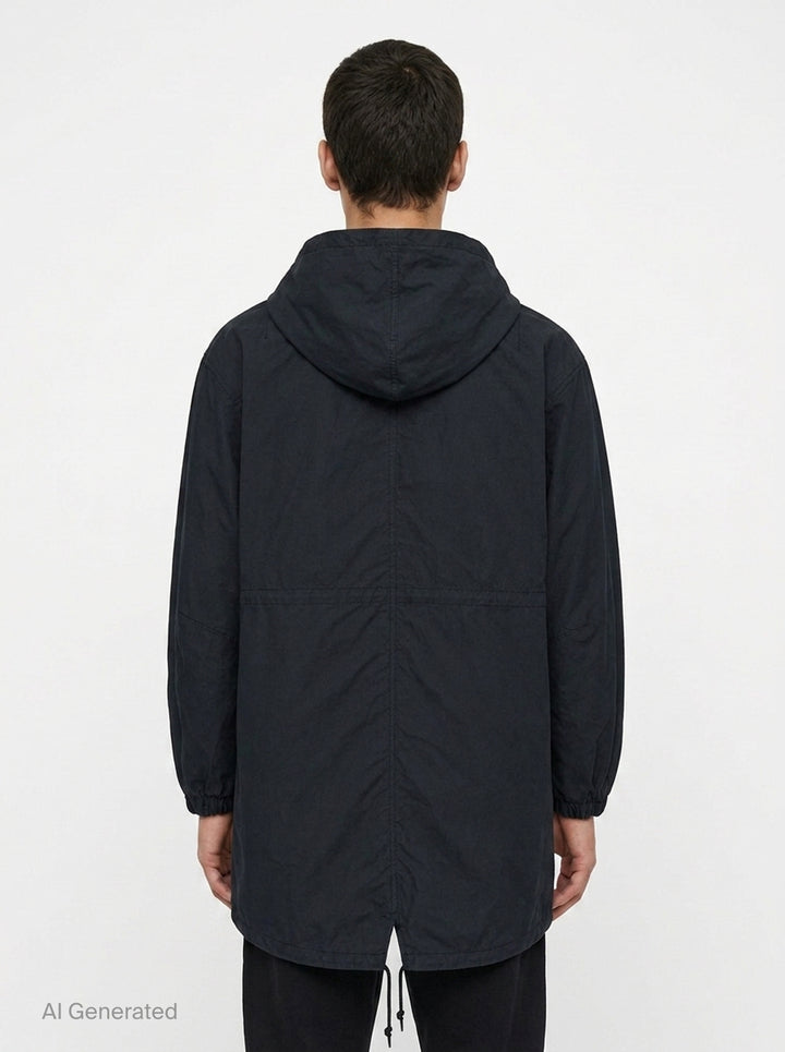 Cotton Nylon Weather Coat | Comme des Garçons Homme | Club21 - back