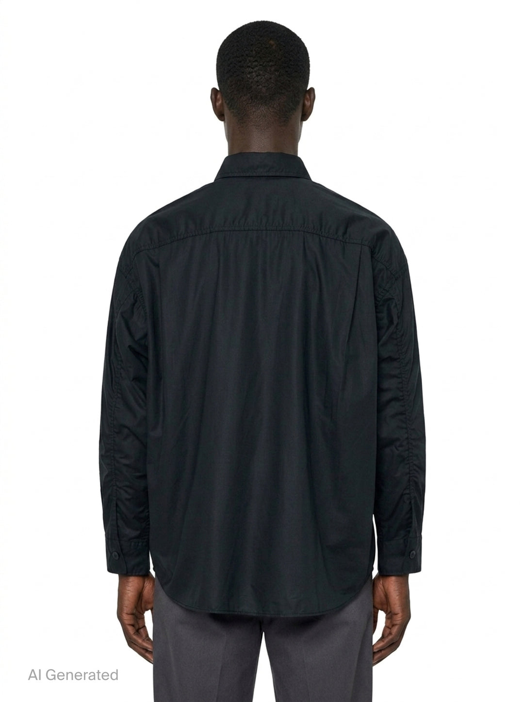 Cotton Ripstop Long Sleeve Shirt | Comme des Garçons Homme | Club21 - back