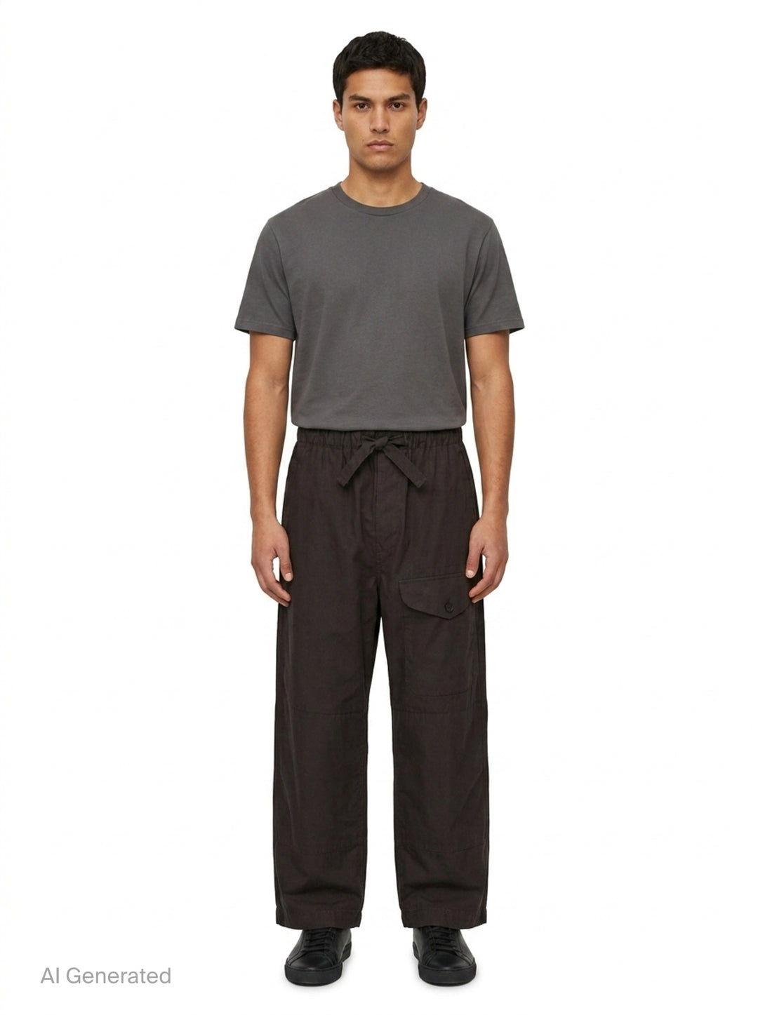 Cotton Weather Cloth Pants | Comme des Garçons Homme | Club21 - front