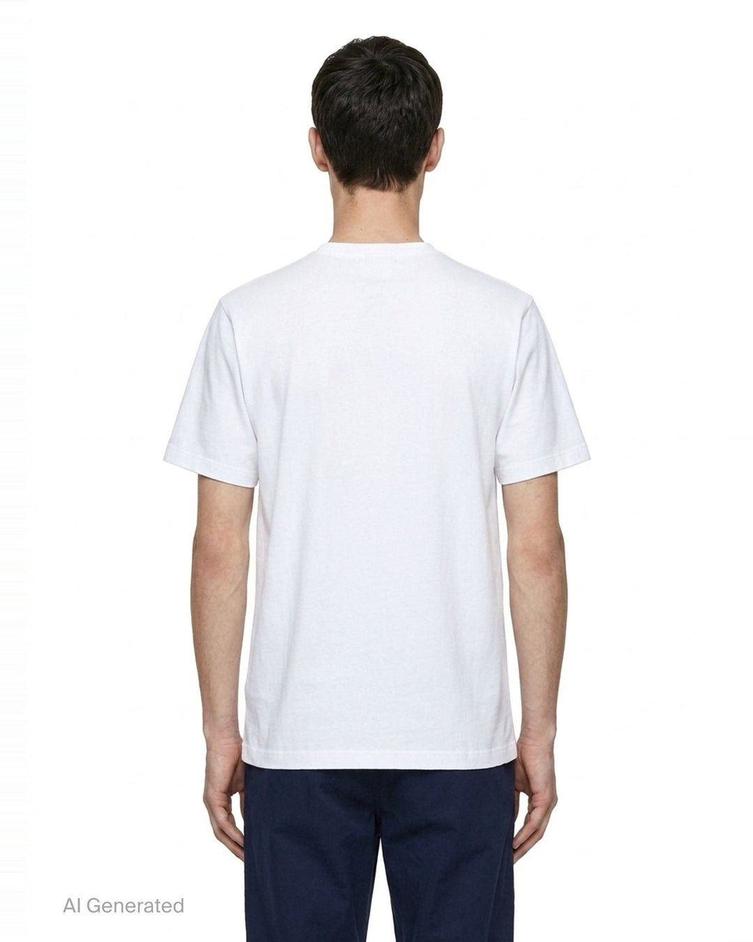 Abstract Graphic Print Tee | Comme des Garçons Homme Deux | Club21 - back