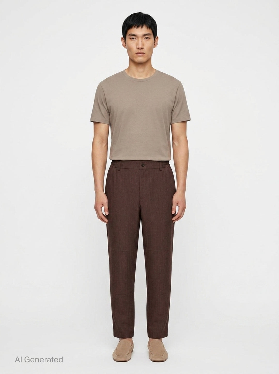 Wool Mini Herringbone Pants | Comme des Garçons Homme Deux | Club21 - front
