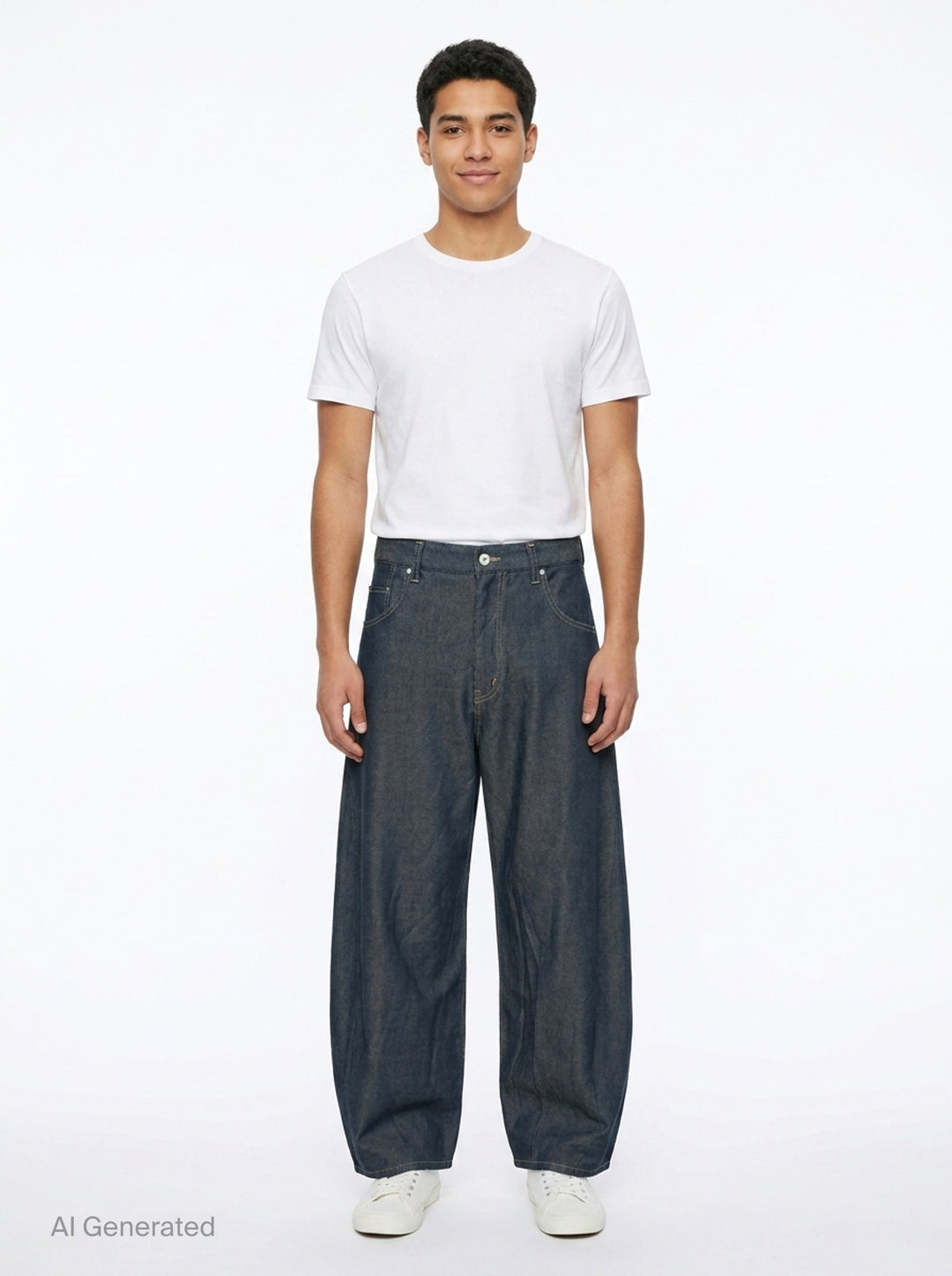 Garment Dyed Wide Leg Jeans | Comme des Garçons Homme | Club21 - front