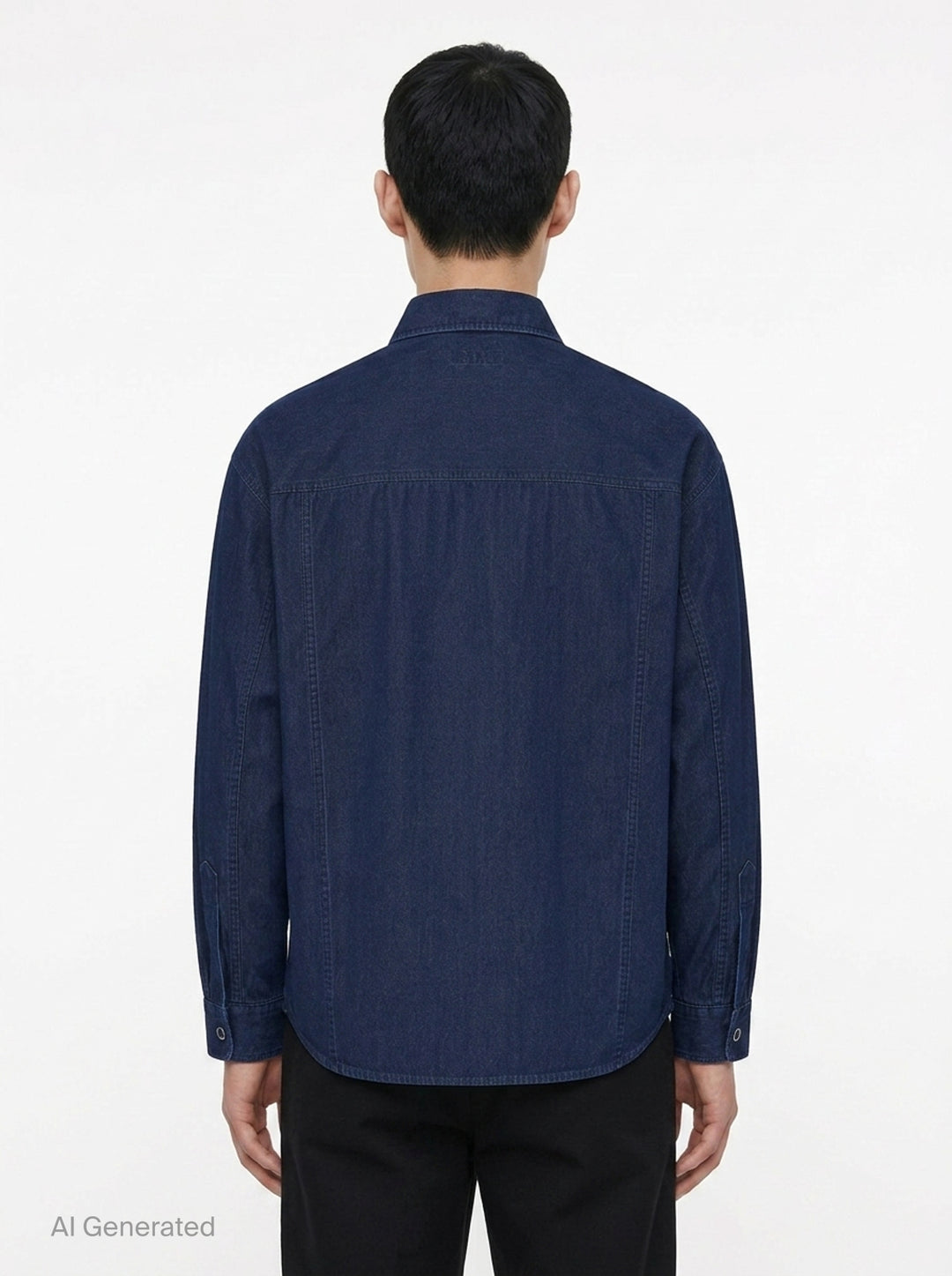 Light Oz Long Sleeve Denim Shirt | Comme des Garçons Homme | Club21 - back