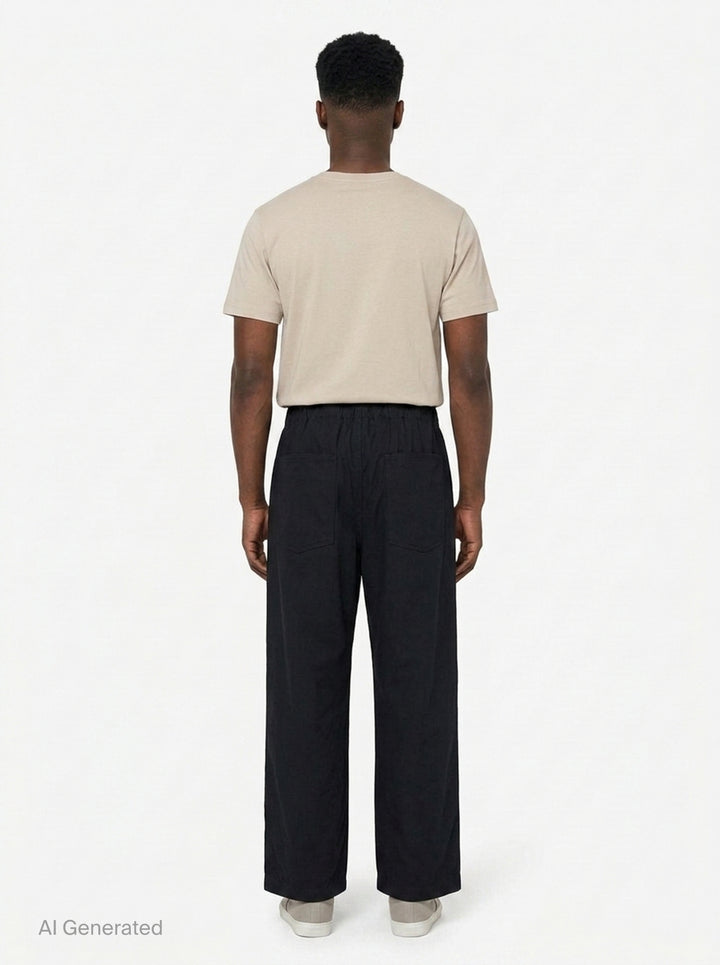 Nylon Twill Wide Pants | Comme des Garçons Homme | Club21 - back