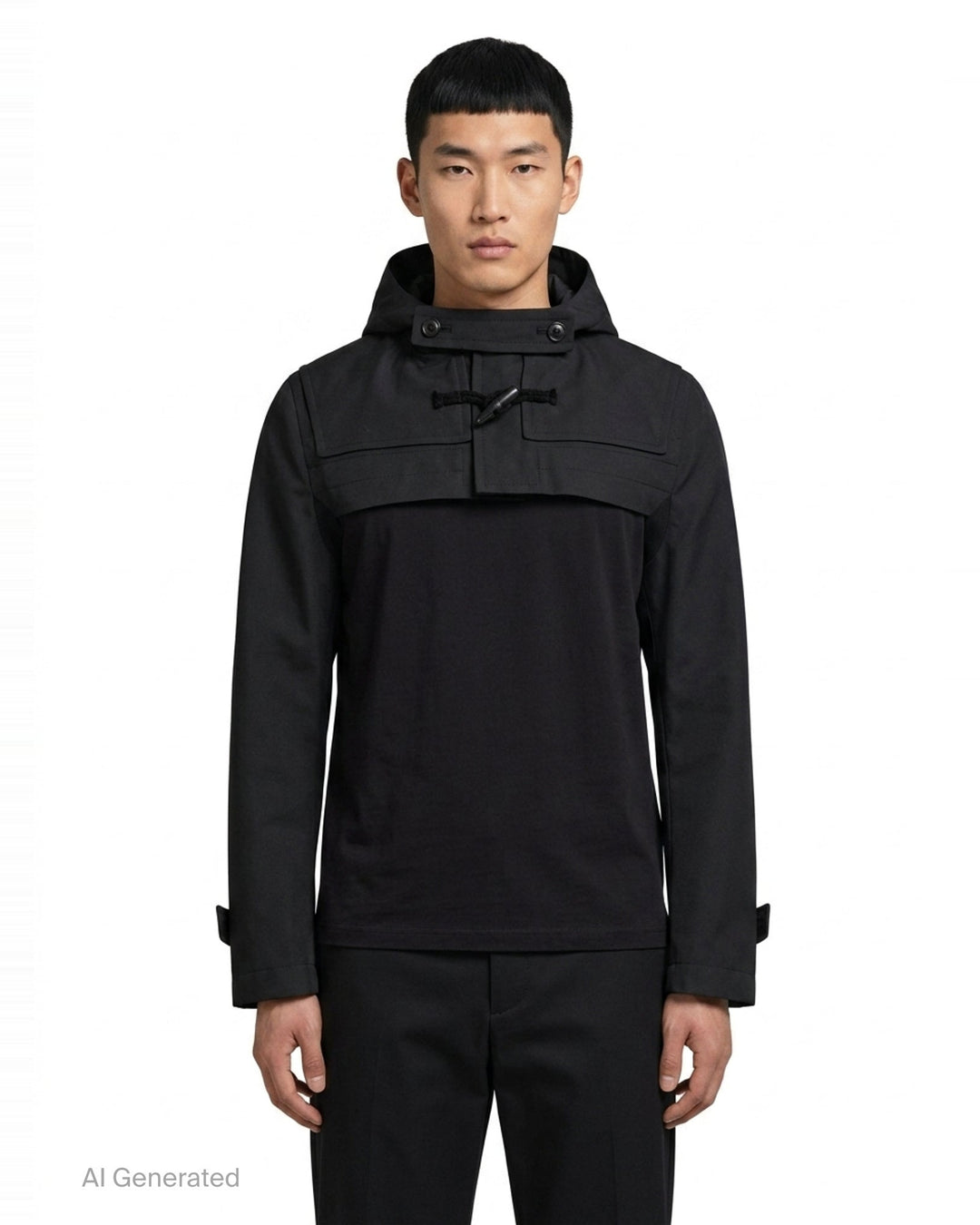 Cropped Duffle Bolero Jacket | Comme des Garçons Homme Plus | Club21 - front