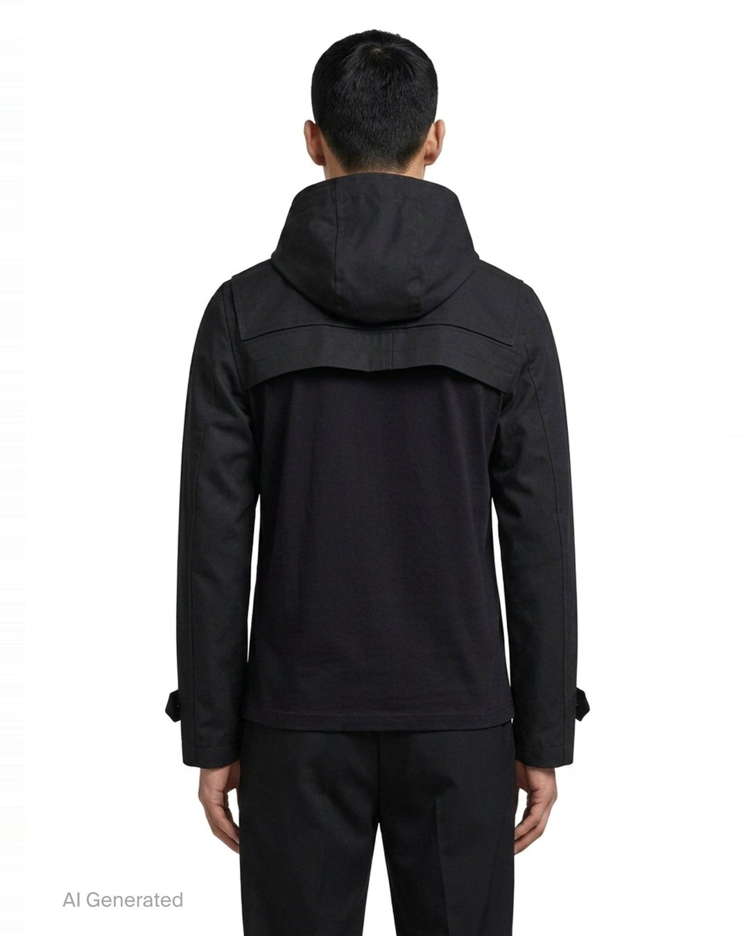 Cropped Duffle Bolero Jacket | Comme des Garçons Homme Plus | Club21 - back