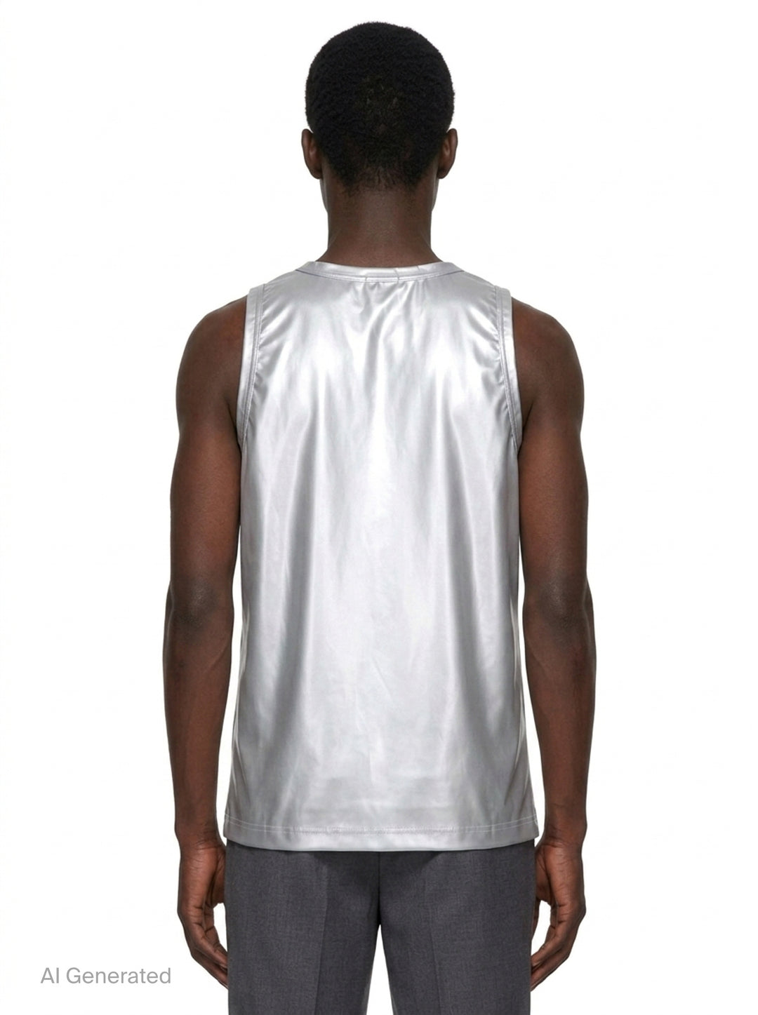 Polyurethane Enamel Tank Top | Comme des Garçons Homme Plus | Club21 - back
