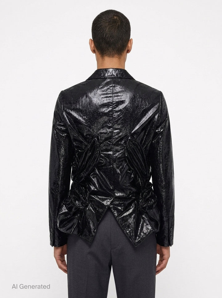 Velvet Blazer Jacket | Comme des Garçons Homme Plus | Club21 - back