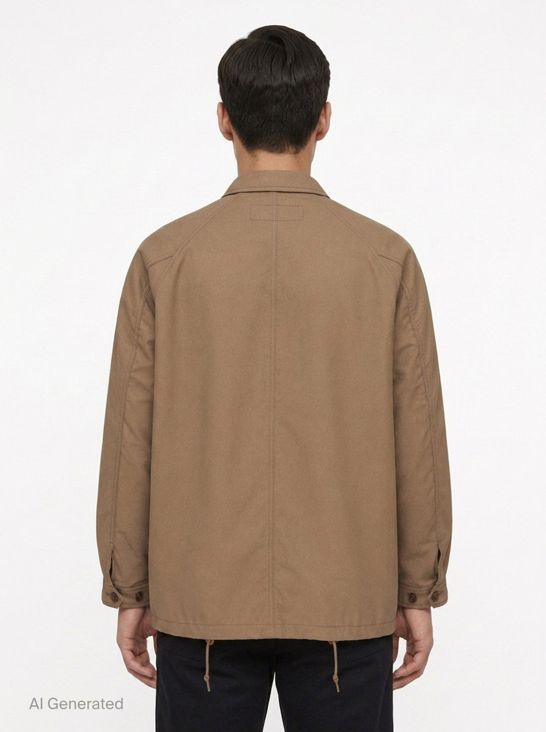 Polyester Twill Jacket | Comme des Garçons Homme | Club21 - back