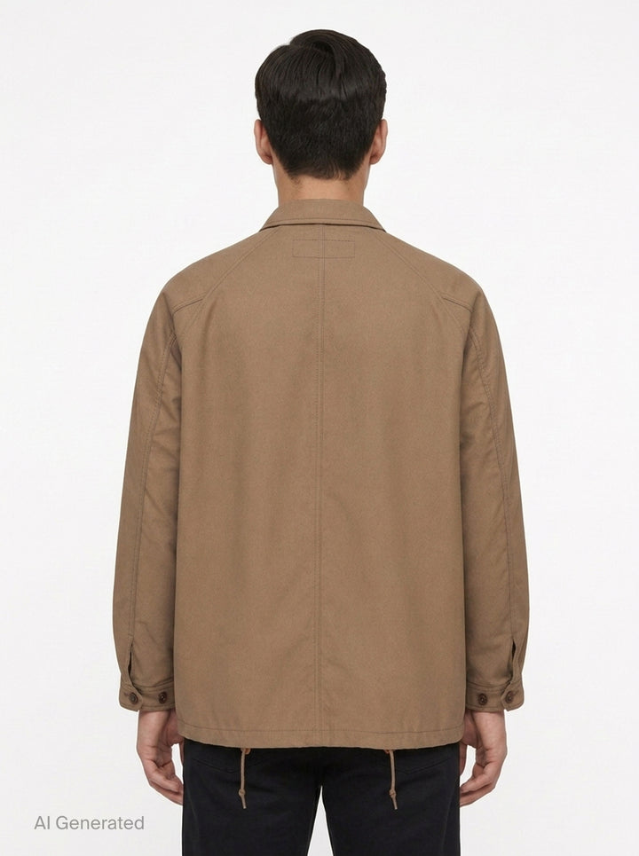 Polyester Twill Jacket | Comme des Garçons Homme | Club21 - back