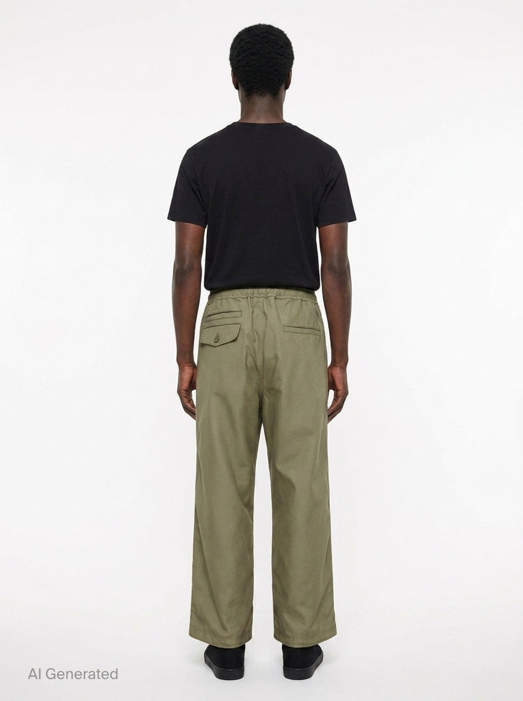 Polyester Twill Pants | Comme des Garçons Homme | Club21 - back