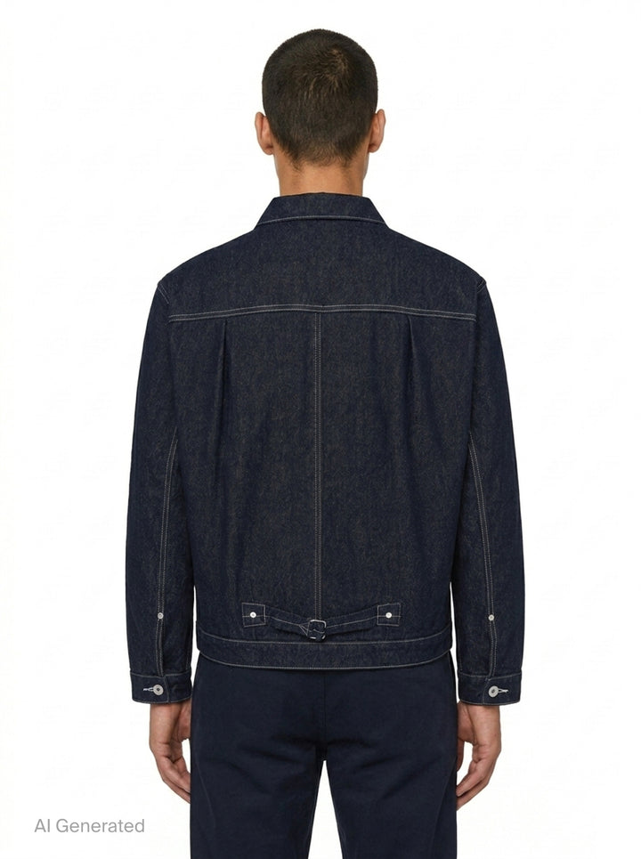 Reactive Denim Blouson | Comme des Garçons Homme | Club21 - back