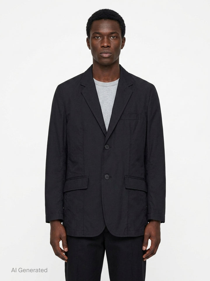 Wool Gabardine Blazer | Comme des Garçons Homme | Club21 - front