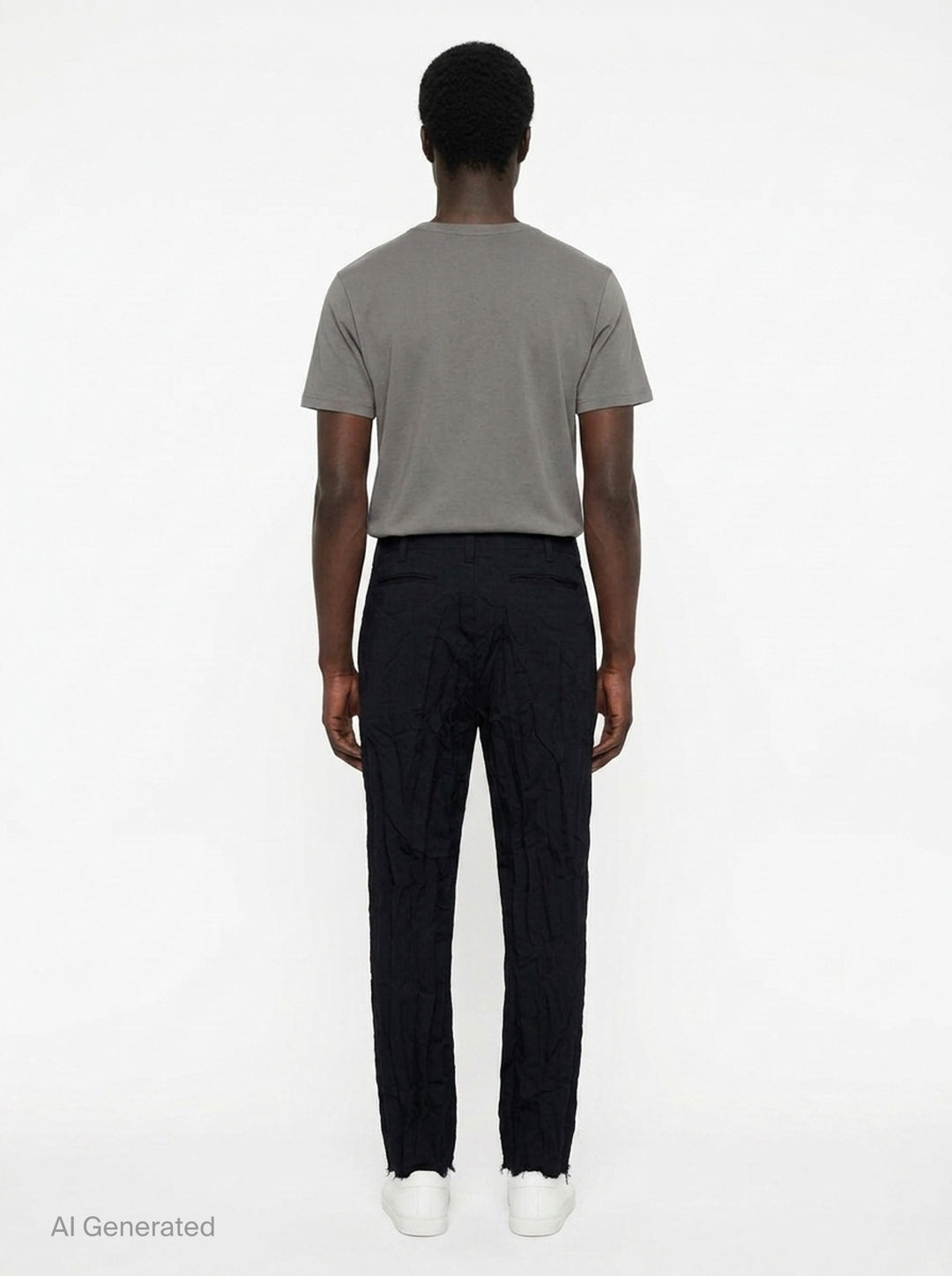 Wool Polyester Twill Pants | Comme des Garçons Homme | Club21 - back