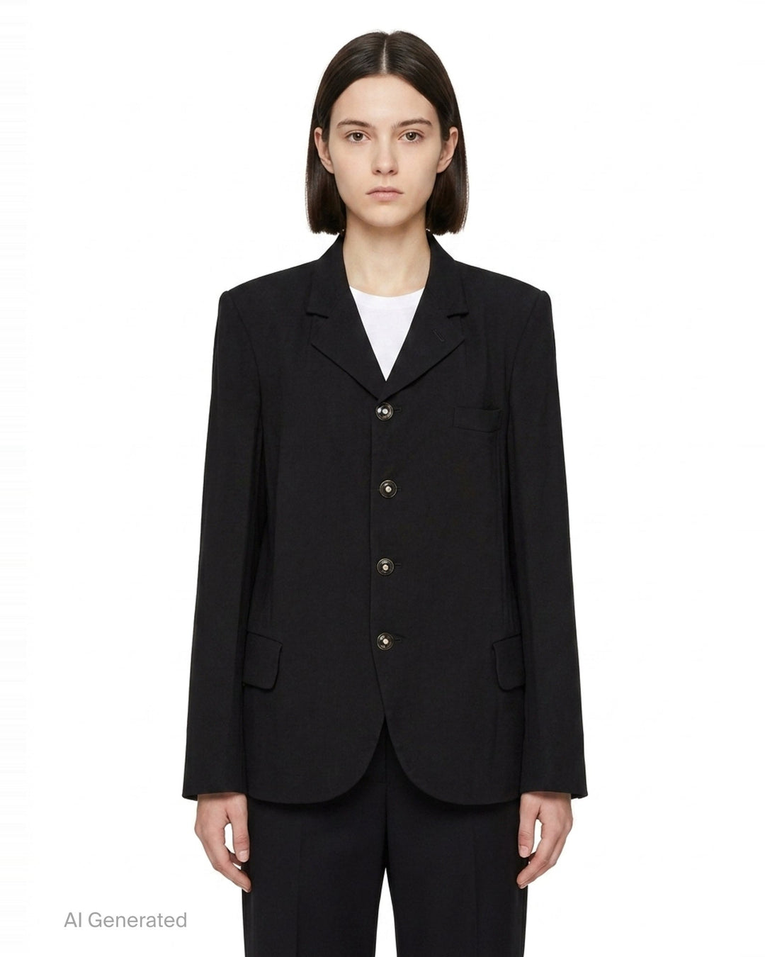 Longline Tailored Jacket | Comme des Garçons | Club21 - front