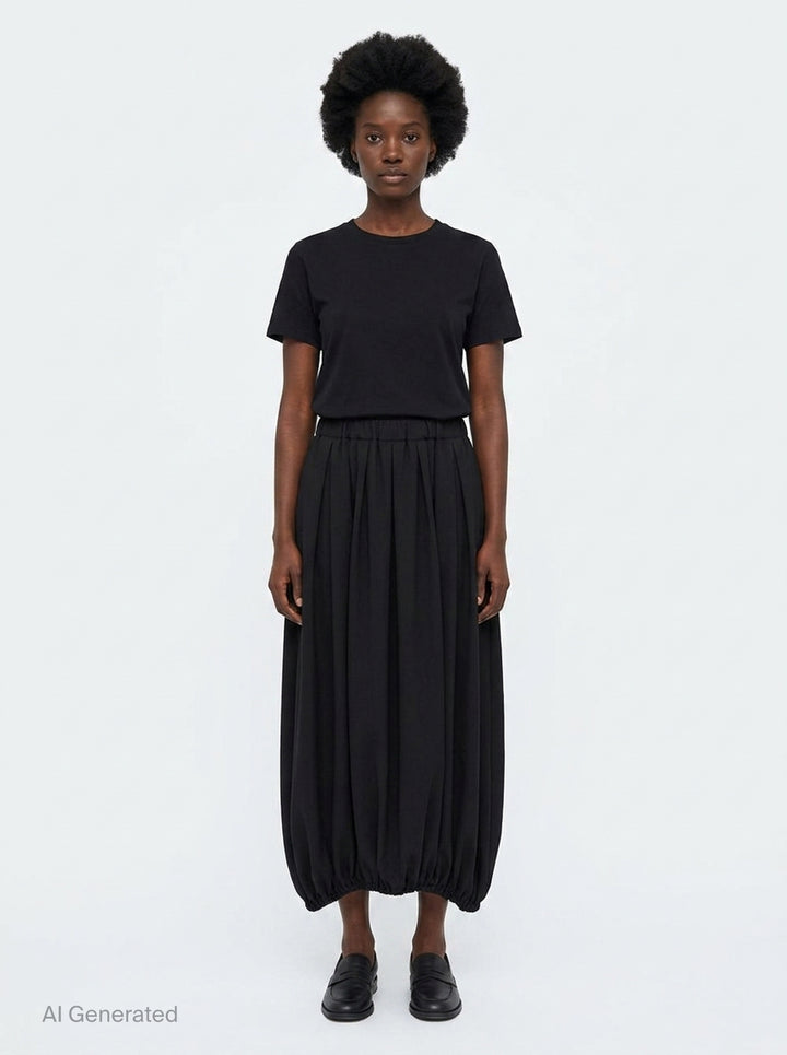 Parachute Wool Georgette Pants | Comme des Garçons | Club21 - front