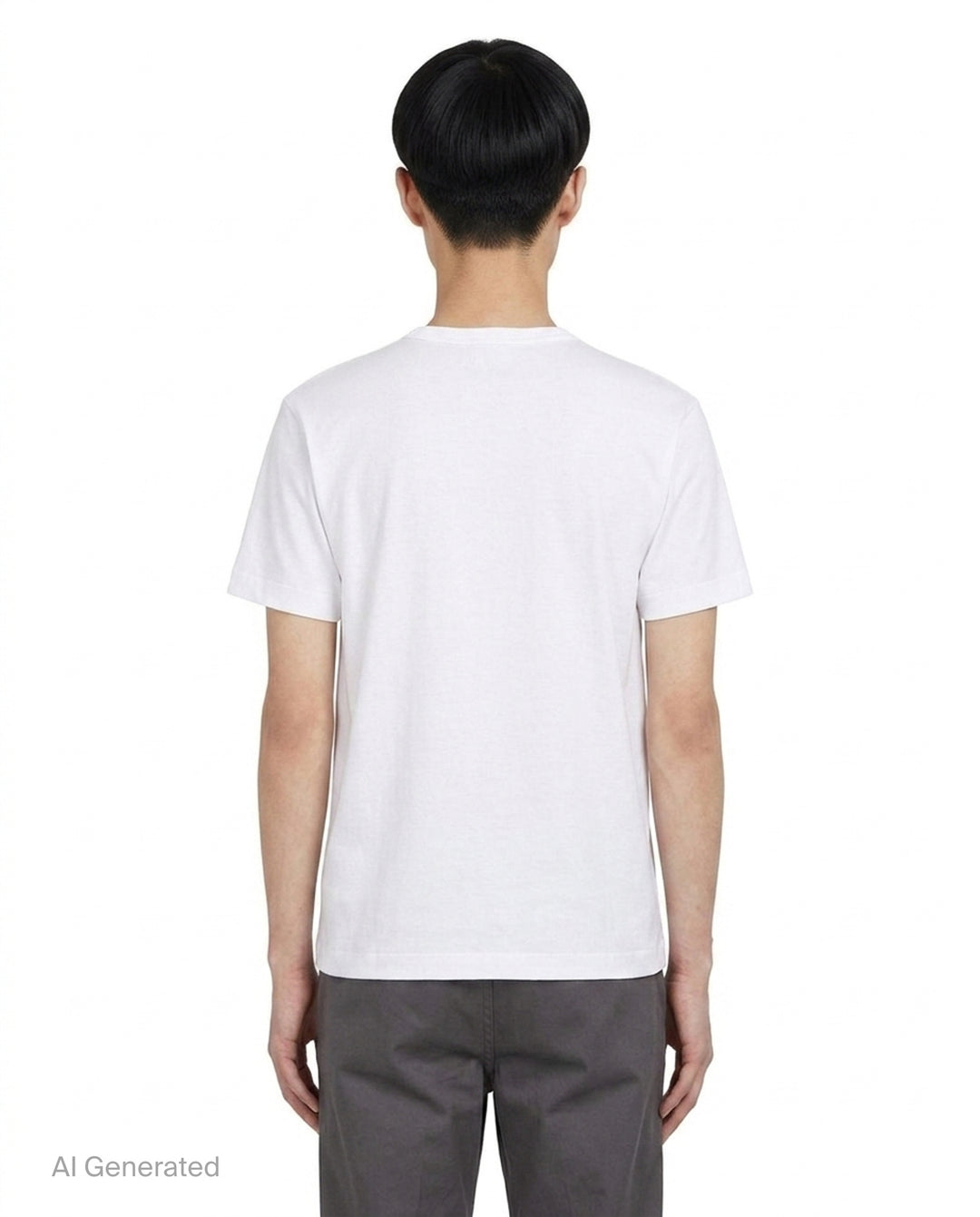Polka Dot Double Heart Short Sleeve Tee | Comme des Garçons PLAY | Club21 - back
