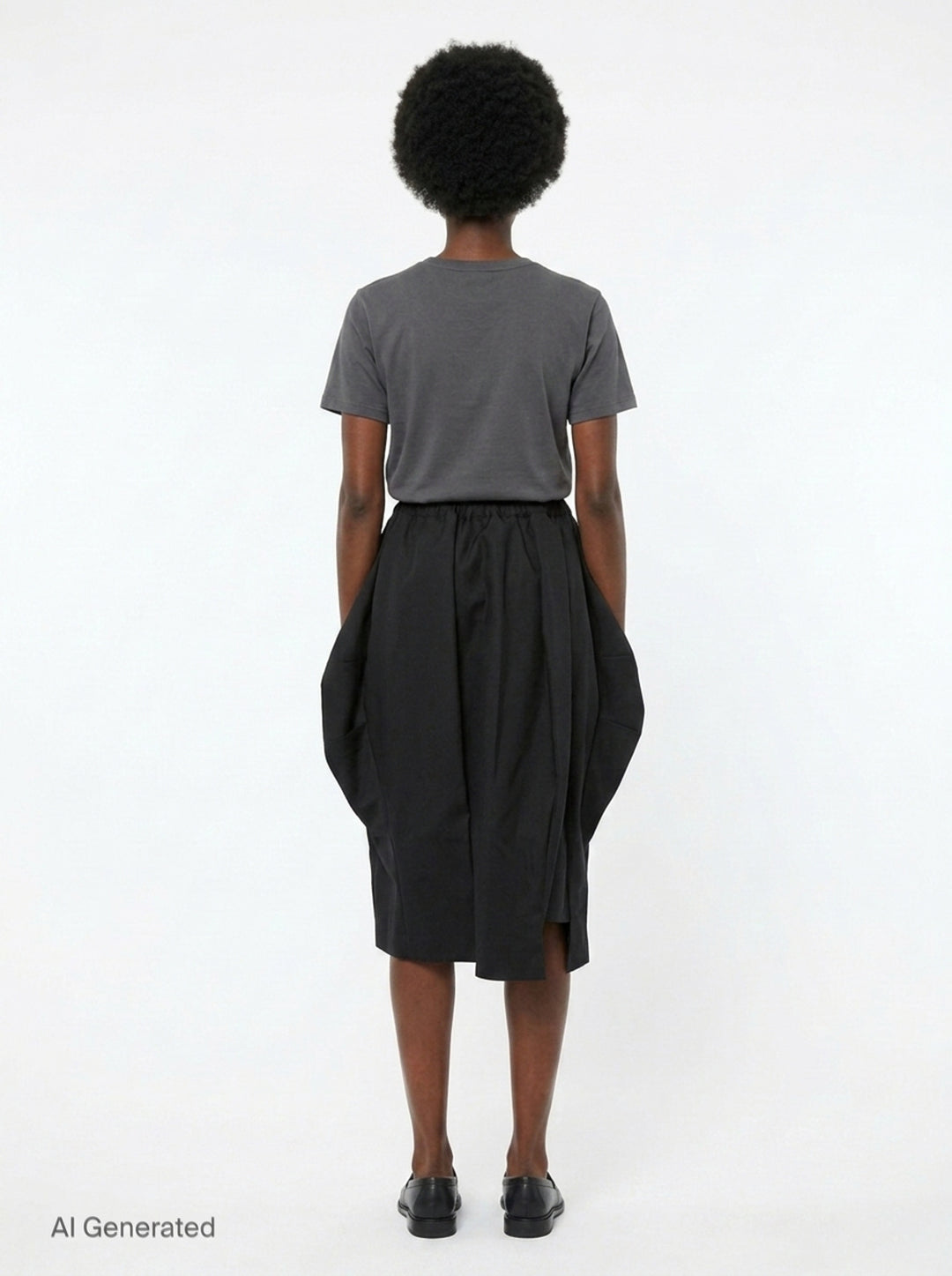 Sculptural Cocoon Skirt | Comme des Garçons | Club21 - back