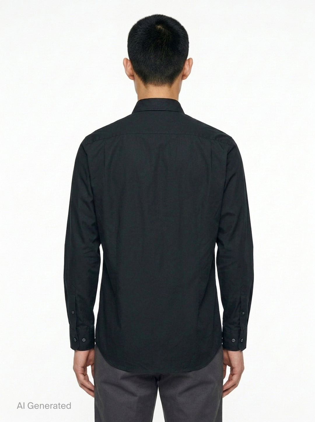 Abstract Patch Long Sleeve Shirt | Comme des Garçons Shirt | Club21 - back