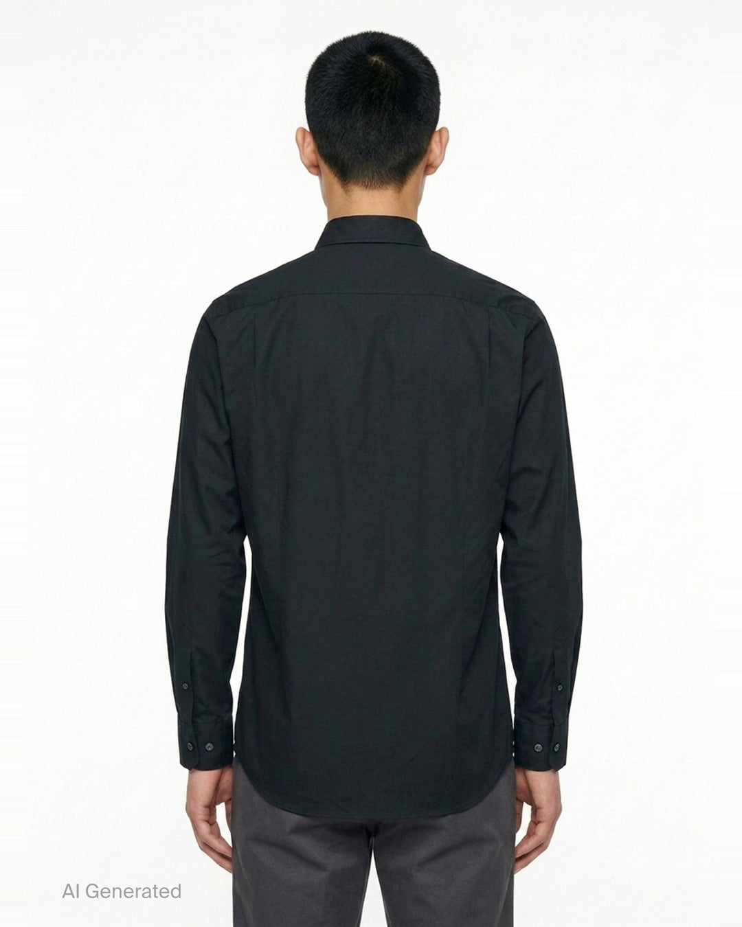 Abstract Patch Long Sleeve Shirt | Comme des Garçons Shirt | Club21 - back