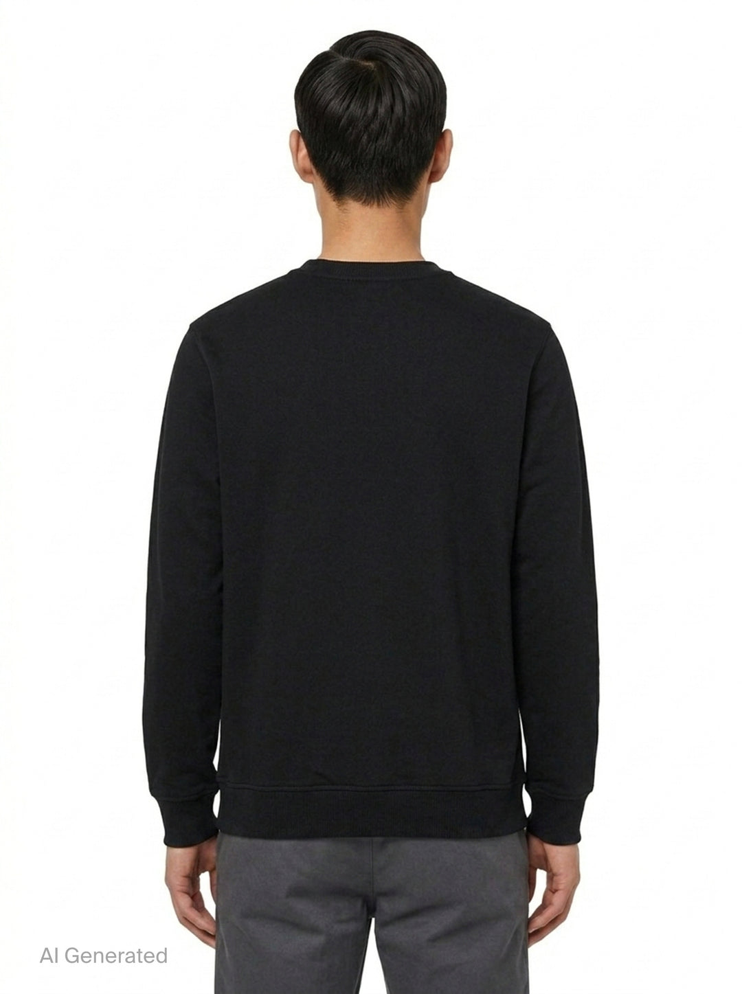 Abstract Print Crewneck Sweatshirt | Comme des Garçons SHIRT | Club21 - back