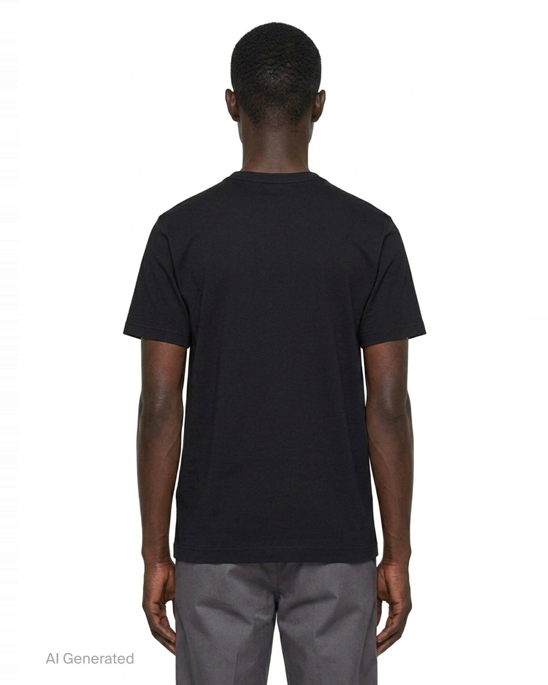Abstract Print Crewneck Tee | Comme des Garçons SHIRT | Club21 - back