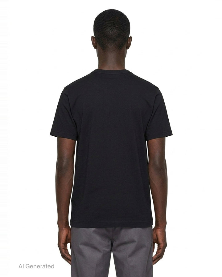 Abstract Print Crewneck Tee | Comme des Garçons SHIRT | Club21 - back