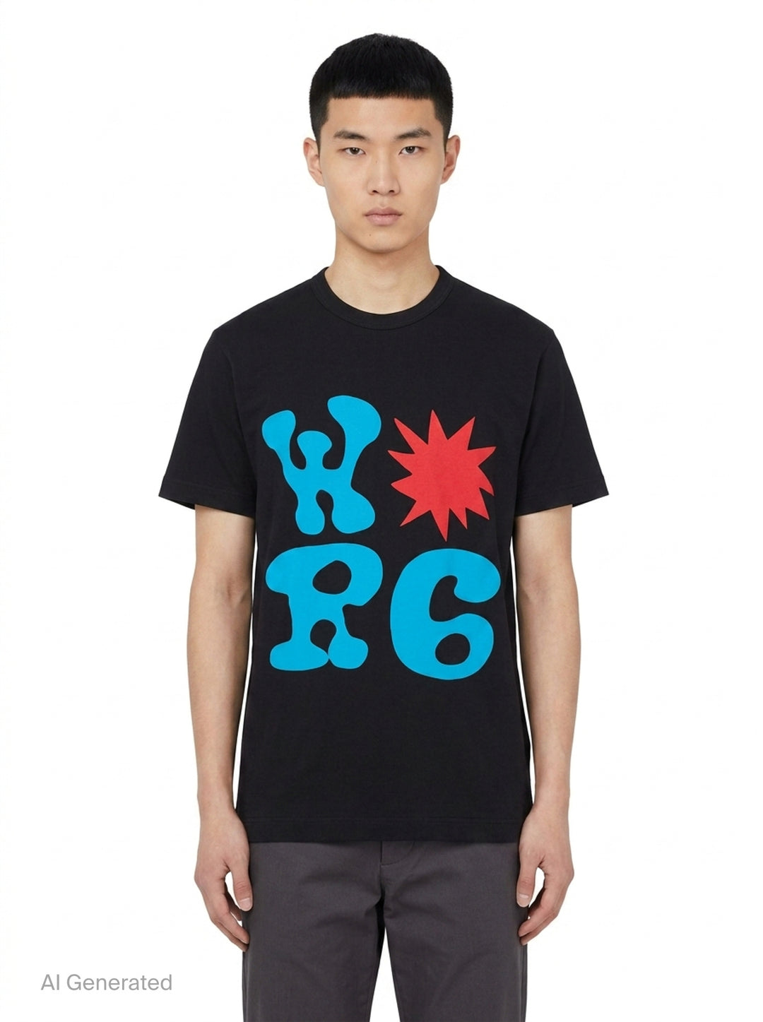 Graphic Short Sleeve Tee | Comme des Garçons SHIRT | Club21 - front