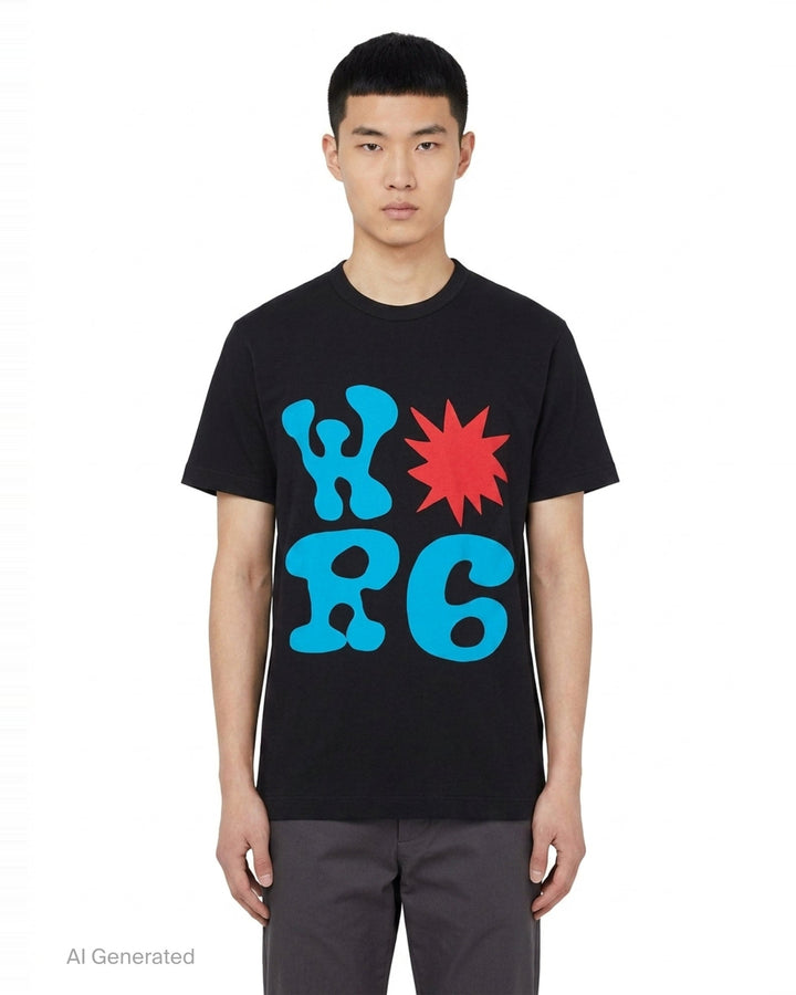 Graphic Short Sleeve Tee | Comme des Garçons SHIRT | Club21 - front