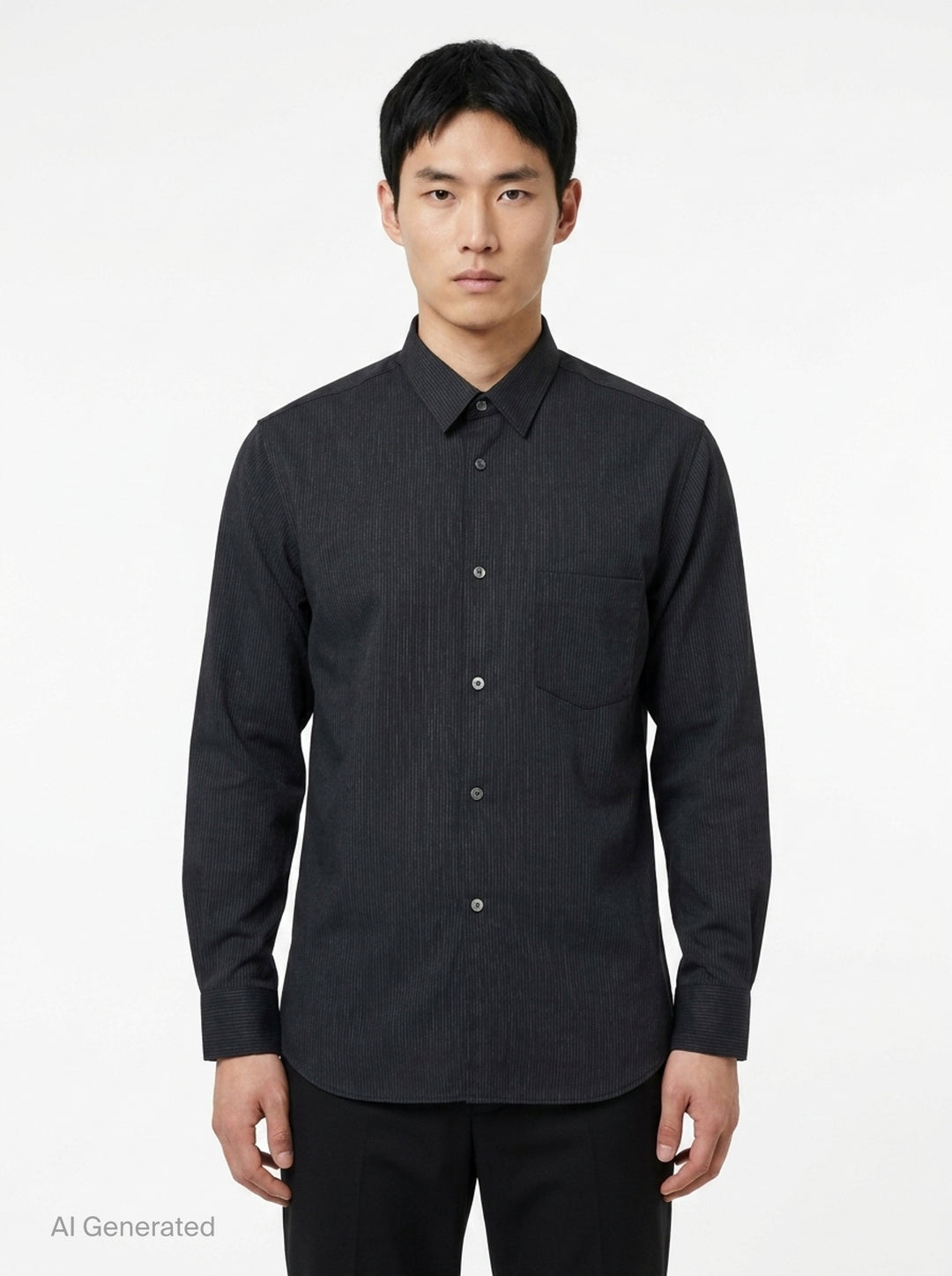 Long Sleeve Patch Pocket Shirt | Comme des Garçons SHIRT | Club21 - front