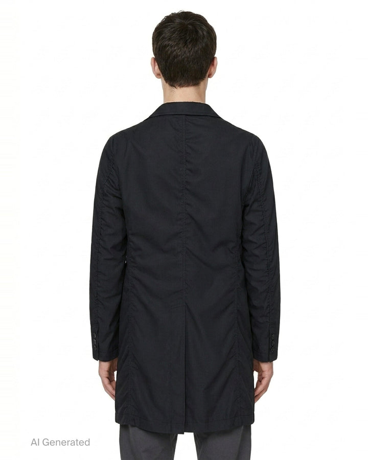 Longline Tailored Blazer Coat | Comme des Garçons SHIRT | Club21 - back