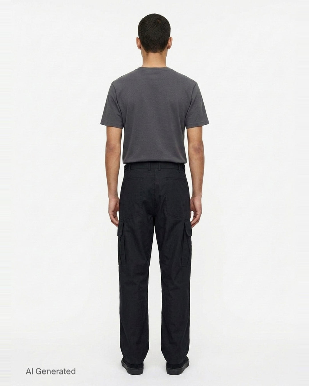 Straight Cut Cargo Trousers | Comme des Garçons SHIRT | Club21 - back