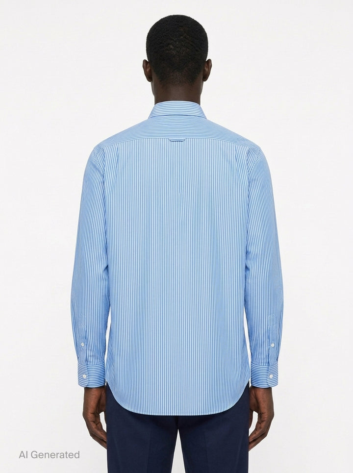 Striped Long Sleeve Shirt | Comme des Garçons SHIRT | Club21 - back