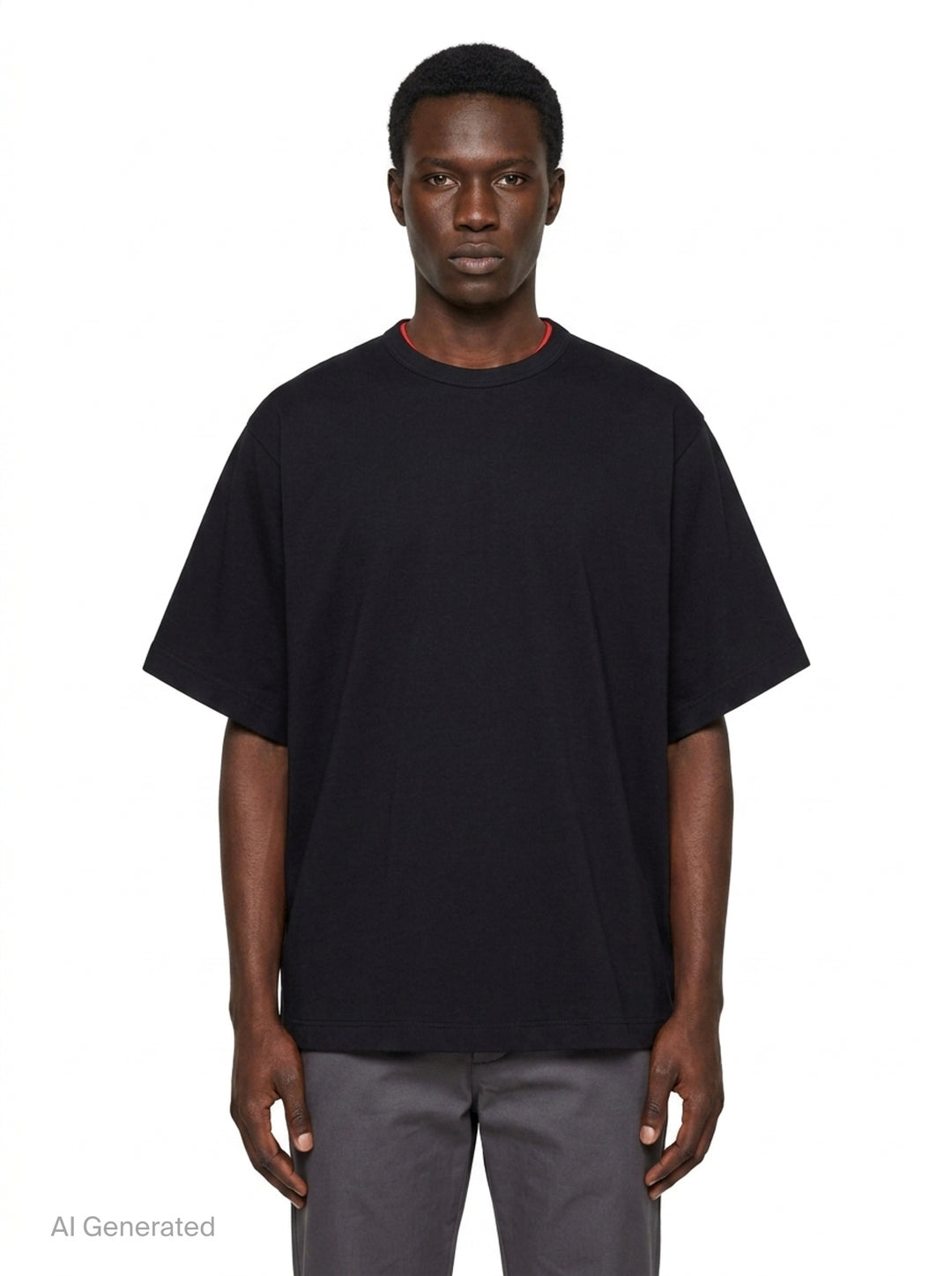 Two Way Colour Short Sleeve Tee | Comme des Garçons SHIRT | Club21 - front