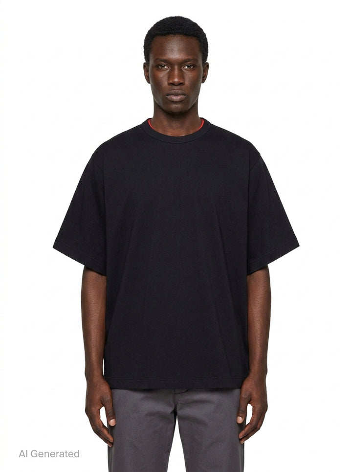 Two Way Colour Short Sleeve Tee | Comme des Garçons SHIRT | Club21 - front