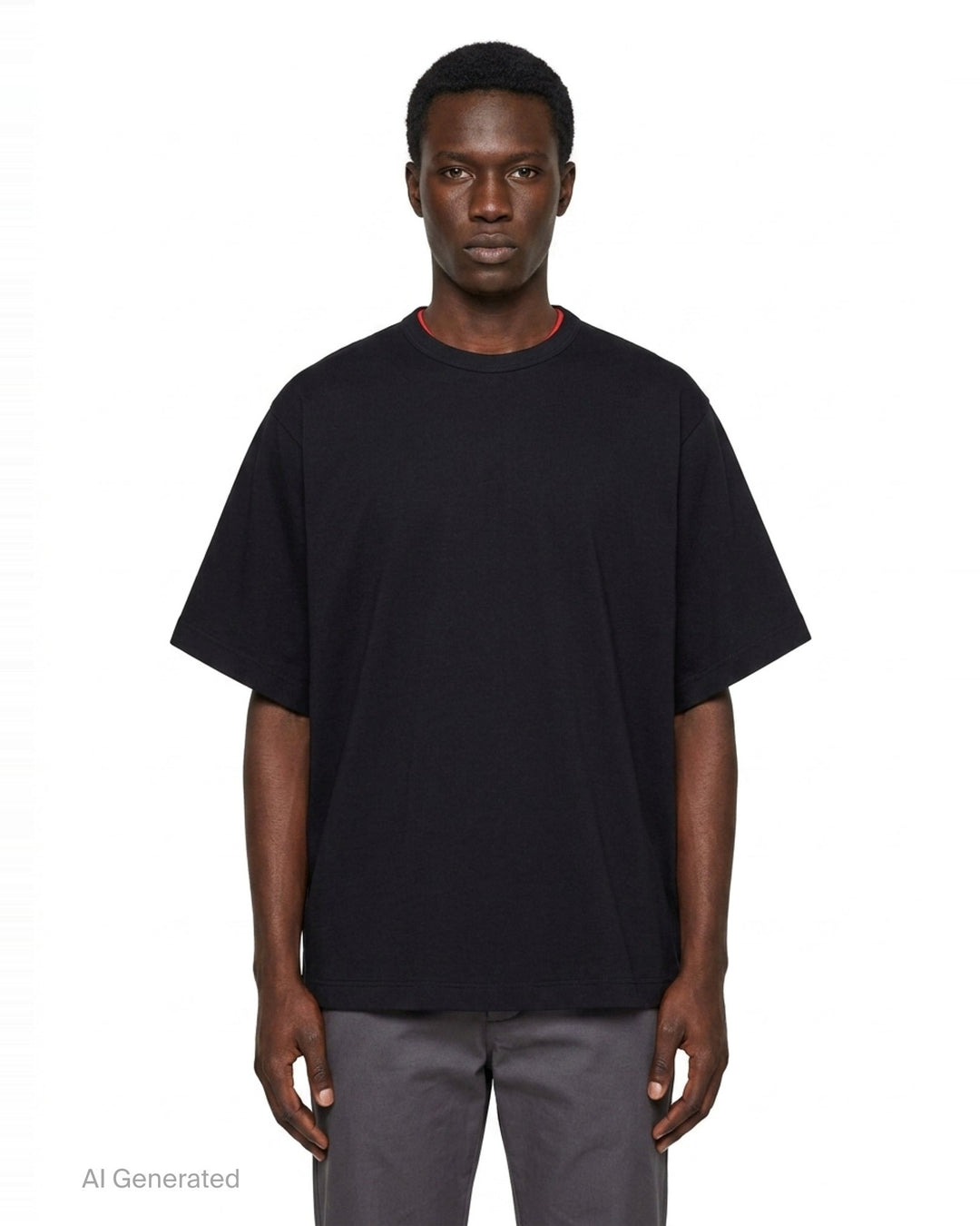 Two Way Colour Short Sleeve Tee | Comme des Garçons SHIRT | Club21 - front