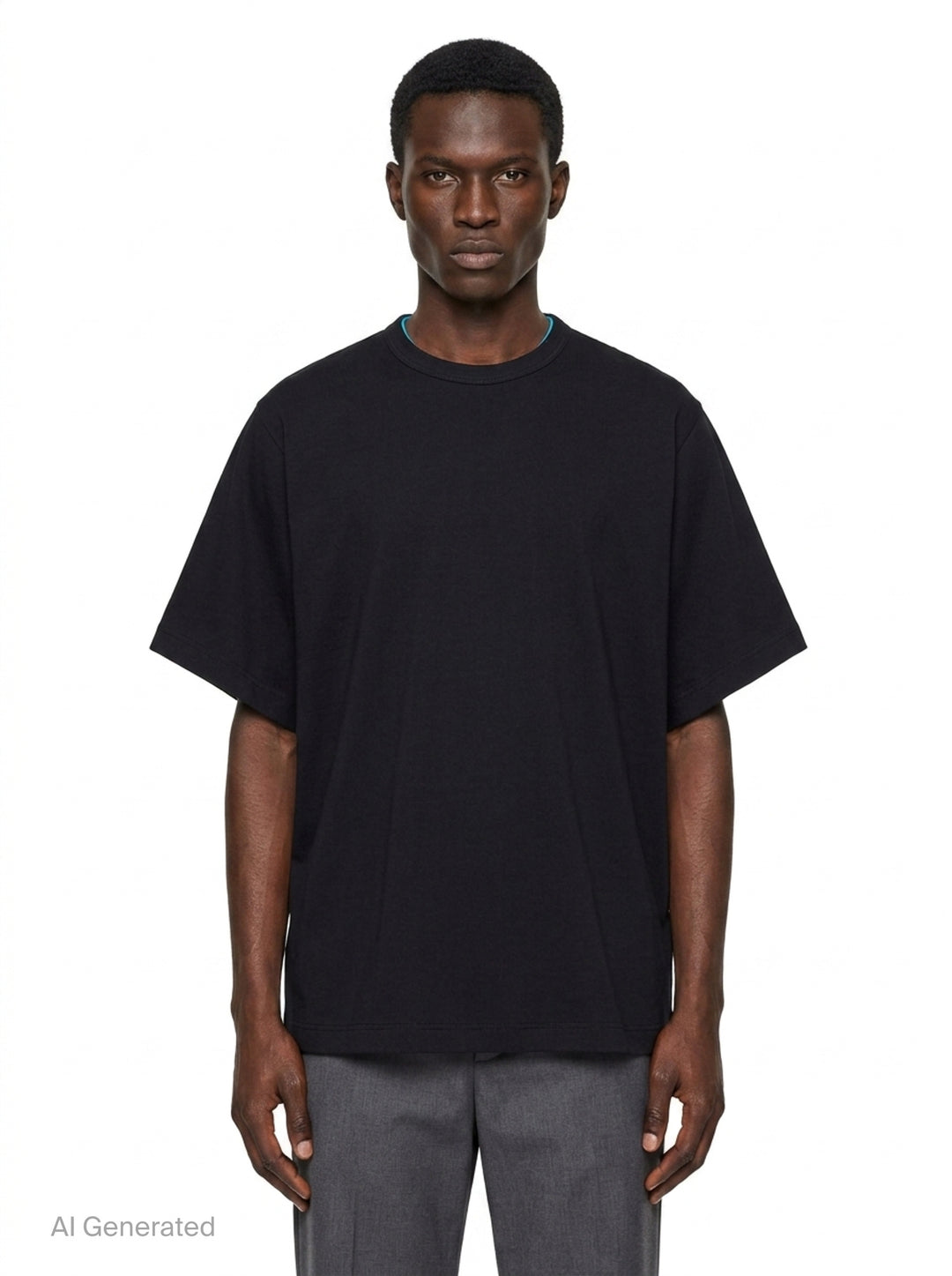 Two Way Colour Short Sleeve Tee | Comme des Garçons SHIRT | Club21 - front