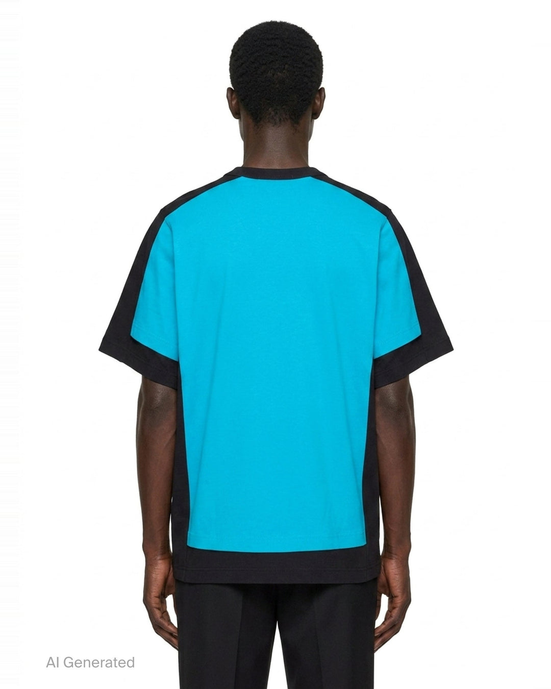Two Way Colour Short Sleeve Tee | Comme des Garçons SHIRT | Club21 - back