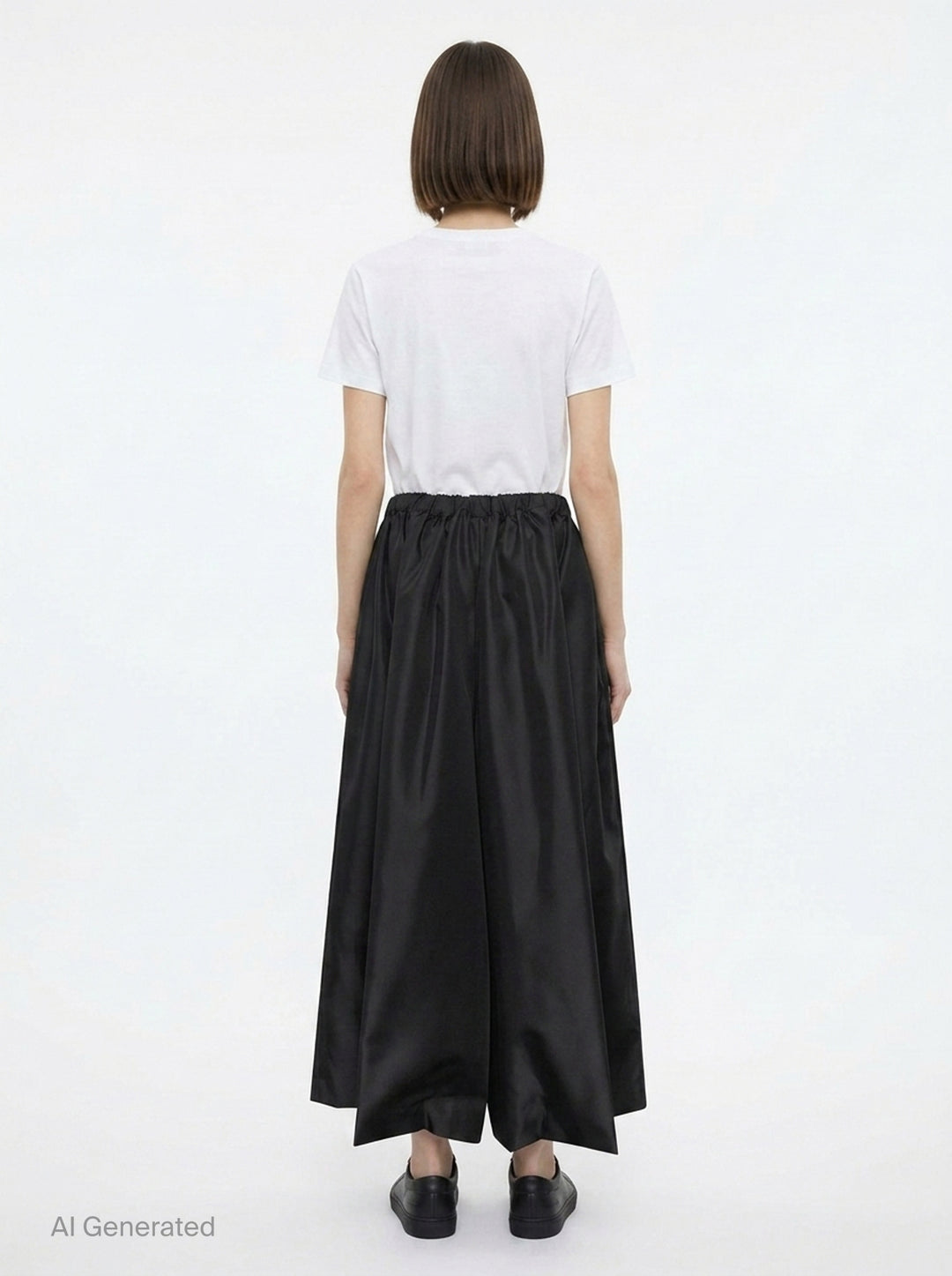 Wide-Leg Elongated Trousers | Comme des Garçons | Club21 - back
