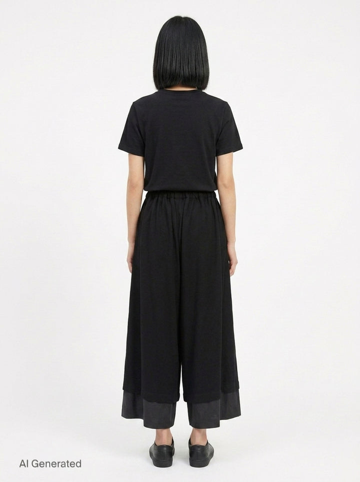 Wide-Leg Tailored Pants | Comme des Garçons | Club21 - back