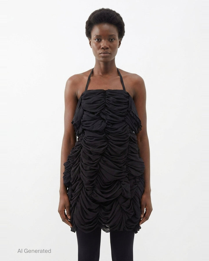 Words Print Pinafore | Comme des Garçons | Club21 - front