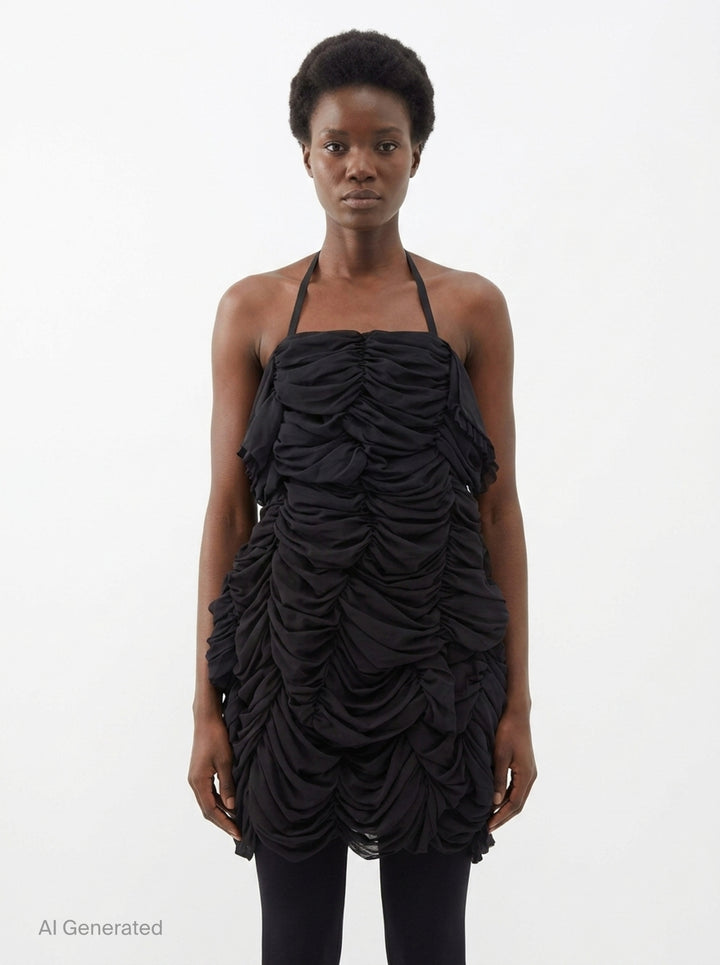 Words Print Pinafore | Comme des Garçons | Club21 - front